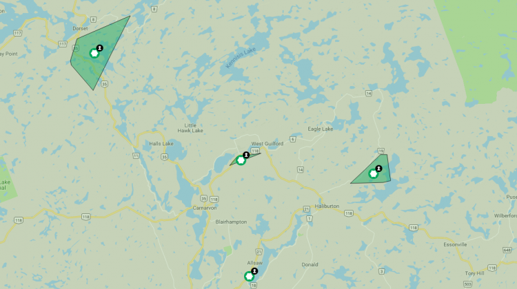 UPDATE: Outage from Eagle Lake to Gooderham reported by Hydro One - My